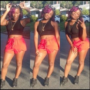 FOREVER21 Tangerine Loose Shorts🍊